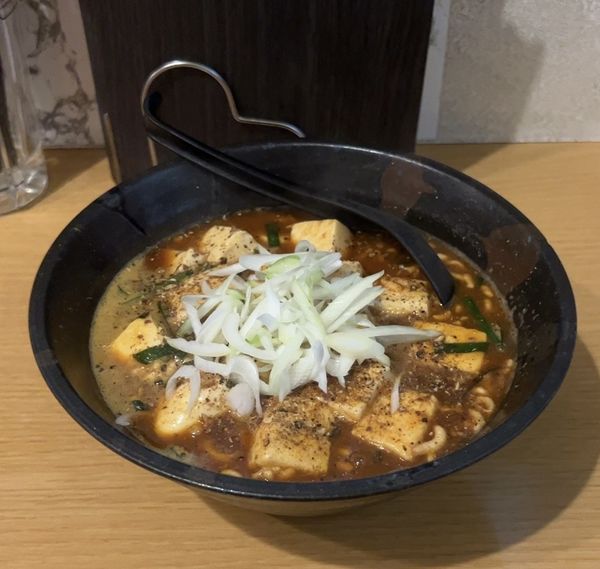 「麻婆豆腐らーめん」@ラーメン大地の写真