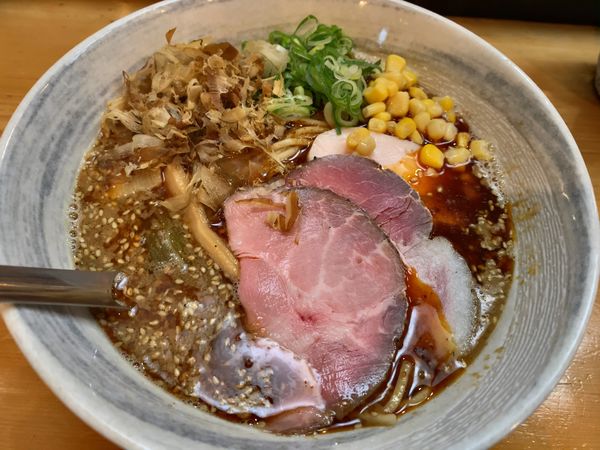 「魚介担々麺」@讃岐ラーメン 香麦の写真