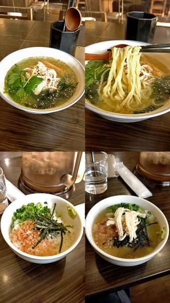 「『鶏塩わさびラーメン+追い茶漬け(¥730+100)』」@麺屋BOOTHの写真