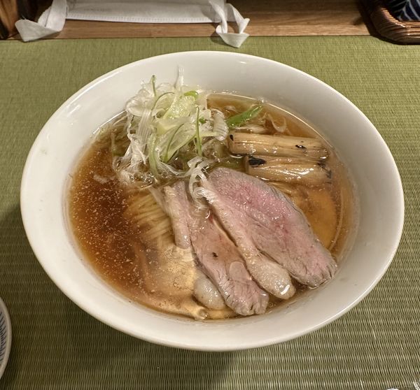 「鴨ラーメンto鴨親子丼」@らーめん 鴨&葱の写真