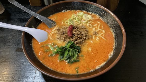 「坦々麺（中辛）」@らーめん屋 豪快の写真