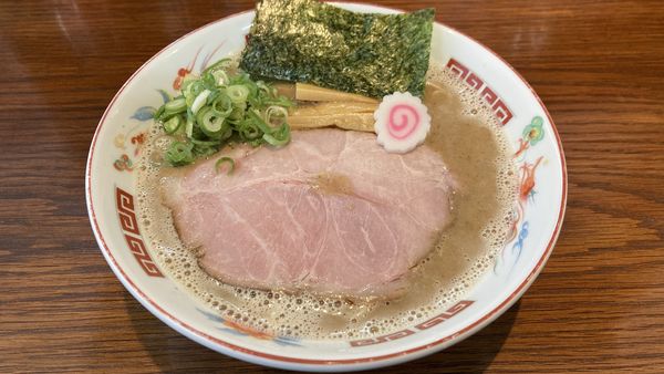 「濃厚お魚豚骨ラーメン」@ラーメンかなやの写真