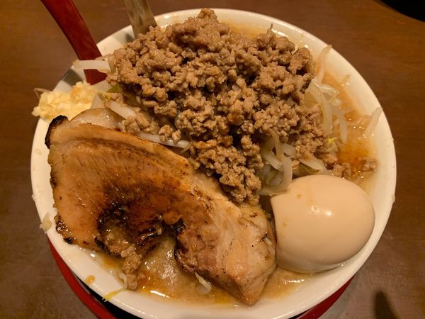 「龍丸ラーメン　ミンチＴＰ」@麺屋 龍丸の写真