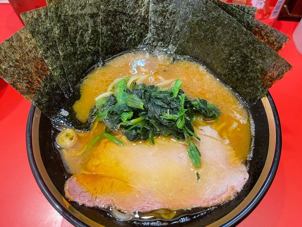 「のりラーメン」@横浜家系総本山 吉村家直系店 ラーメン内田家の写真