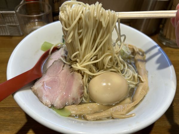 「味玉中華そば（塩）900円」@中華そばや 和凡の写真