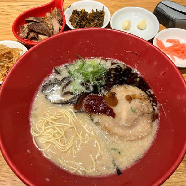 「赤丸新味550円切落しﾁｬｰｼｭｰ110円【FC370円得】」@博多一風堂 ららぽーとTOKYO-BAY店の写真