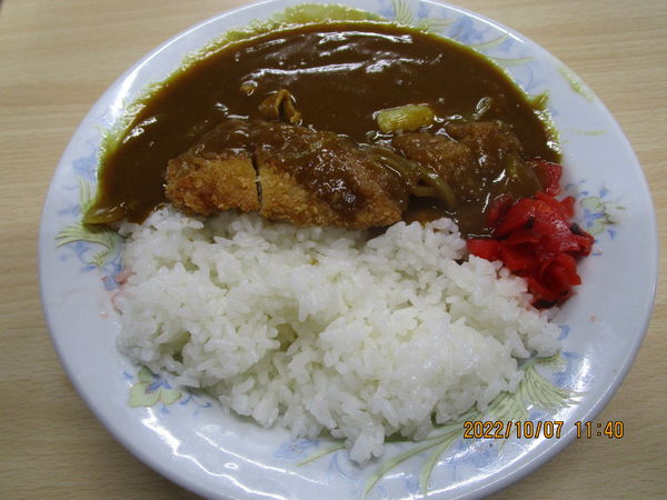 「カツカレーライス 950円」@信州の写真