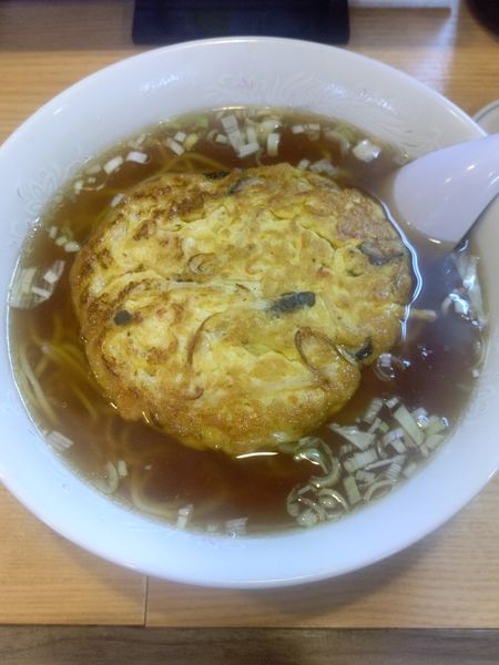 「カニ玉そば　800円」@鳳凰の写真