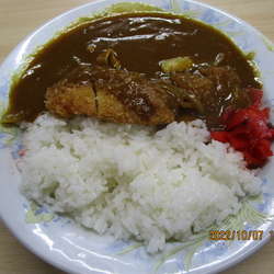 カツカレーライス 950円