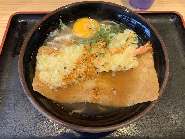 「都スペシャル 610円」@都そば 梅田芝田店の写真