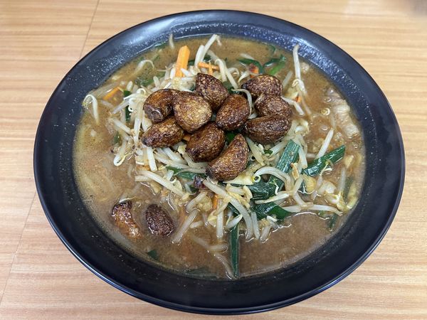 「ベトコンラーメン 味噌980円+ニンニク大盛り350円」@香蘭の写真