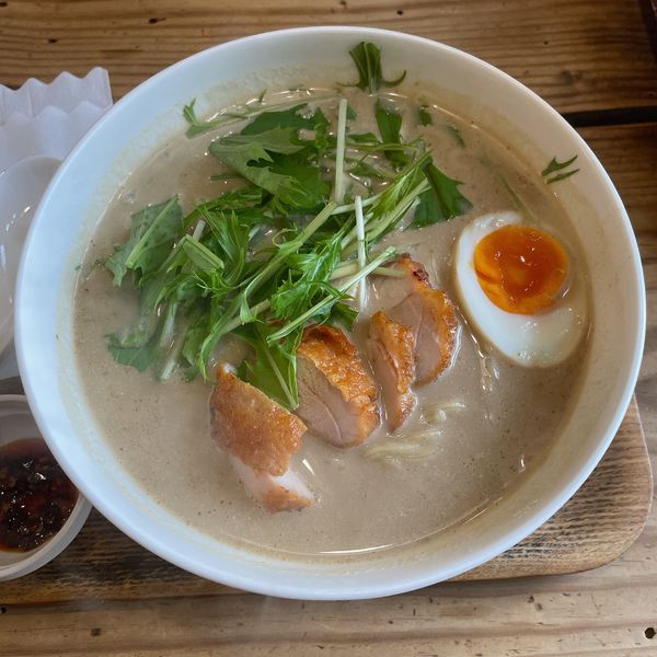 「エスニックラーメン」@ラーメン仮面 55（PAHAPAHA）の写真