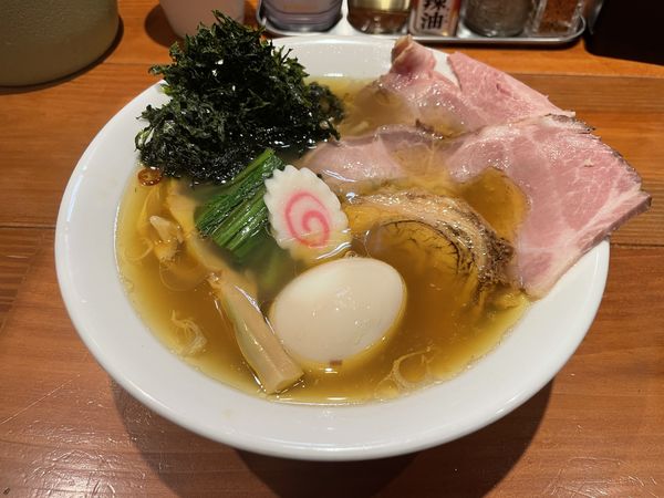 「特製塩そば」@麺屋 真心の写真