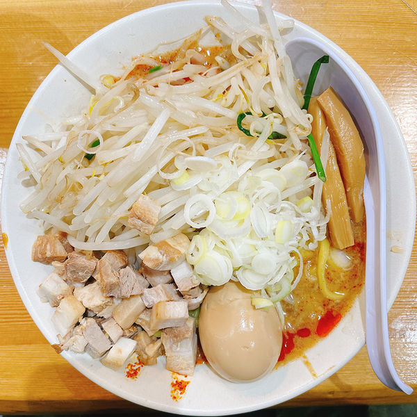 「味玉あえ麺」@味噌麺処 花道庵 北参道店の写真