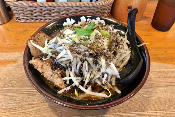 「【限定】大山家ブラック ザ・ワイルド 1,000円」@ラーメン 大山家の写真
