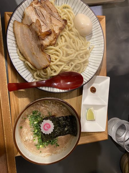 「特製特濃つけ麺」@茨城豚骨 とんこつ家 高菜の写真
