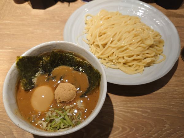 「得製つけめん(1100円)」@風雲児 東京ラーメン横丁店の写真