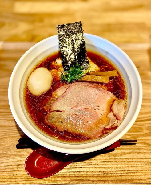 「地鶏醤油そば【特製】」@中華蕎麦 みうらの写真