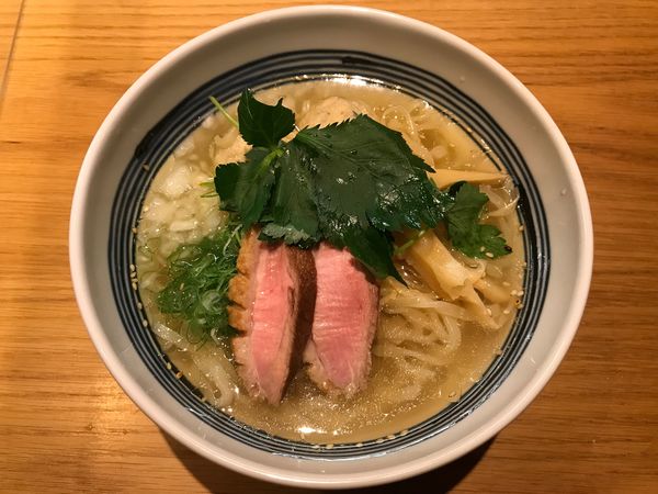 「鴨塩そば　935円」@東のHIBARIの写真