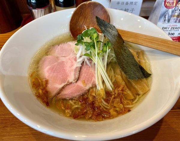 「あっさり塩らぁめん」@麺家 大森の写真