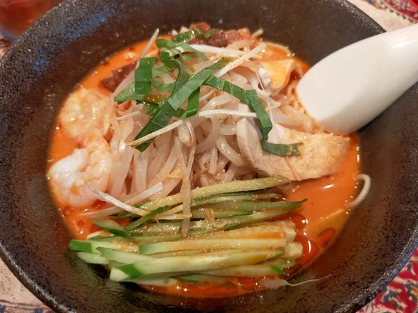 「炎の冷やし担々麺」@胡椒饅頭 PAOPAOの写真