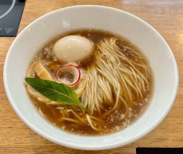 「鴨はちらーめん（1280円）」@空庵の写真