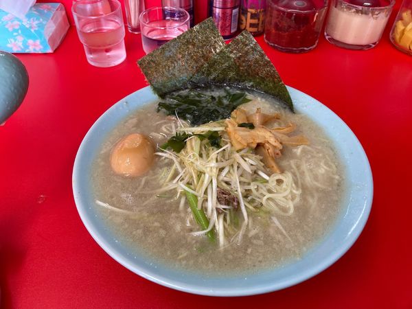 「ネギラーメン・味玉」@ラーメンショップ 結城東店の写真