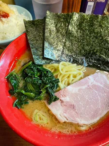 「ラーメン ライス」@吉祥寺 武蔵家の写真