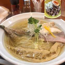 塩そば980円＋チャー玉丼360円