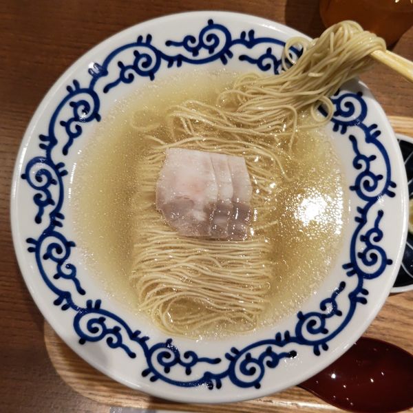 「豚そば(800円)」@豚そば 月や ラーメン滑走路店の写真
