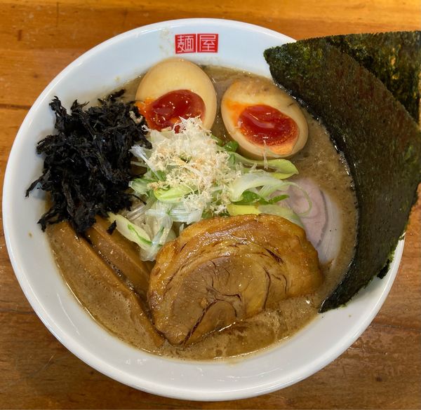 「傑心のまぐろラーメン」@麵屋 傑心の写真