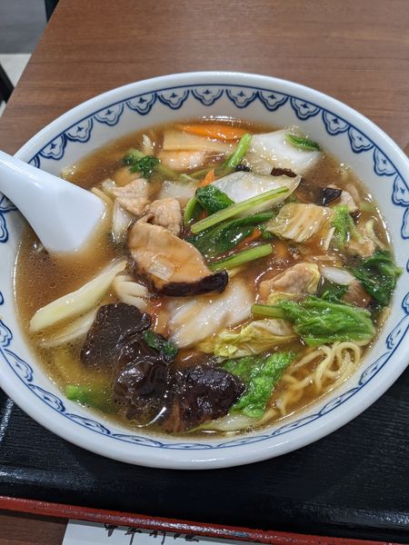 「什錦湯面」@中華料理 天龍の写真