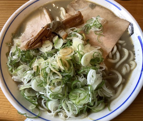 「こくいち　＋　ネギ3ダク」@中華そば ひらこ屋 㐂ぼしの写真