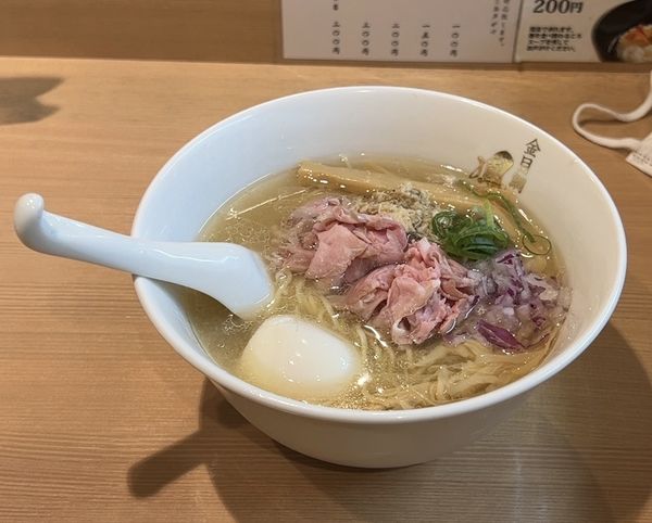 「特製金目鯛らぁめん」@金目鯛らぁ麺 鳳仙花 横浜店の写真
