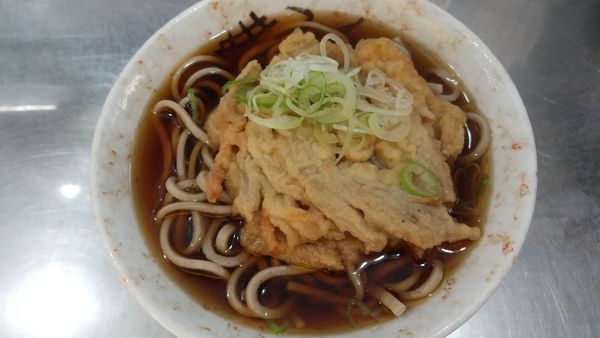 「ごぼう天そば(¥410)」@田舎そば かさいの写真