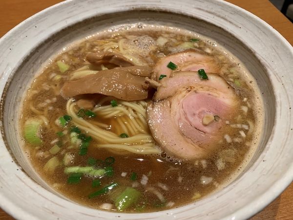 「煮干し中華そば」@四川食堂 KARyuの写真