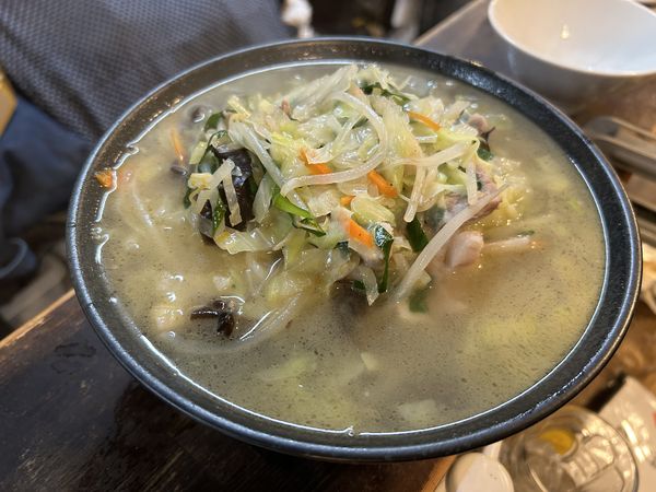 「タンメン＋他いろいろ（貸切コース内）」@レバニラ定食 kei楽の写真