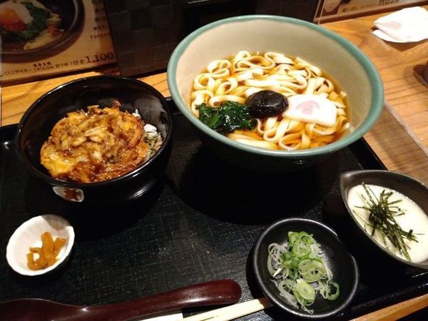 「とろろきしめん（冷）」@四代目鍵三郎 宮きしめんの写真