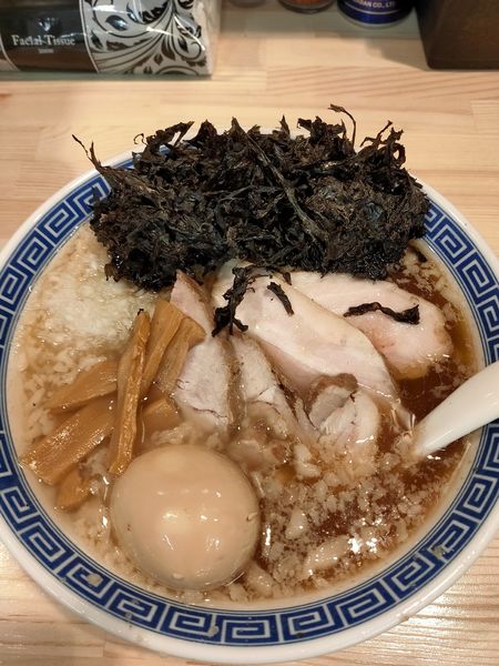 「特製背脂煮干しそば」@中華そば いしずゑの写真