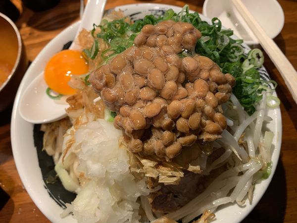 「賄いルーシー　納豆ねぎTP」@のスた OSAKAの写真