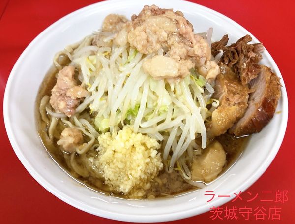 「小ラーメン（850円）」@ラーメン二郎 茨城守谷店の写真