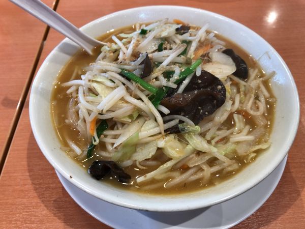 「味噌野菜たんめん（大）」@幸楽苑 足立江北店の写真