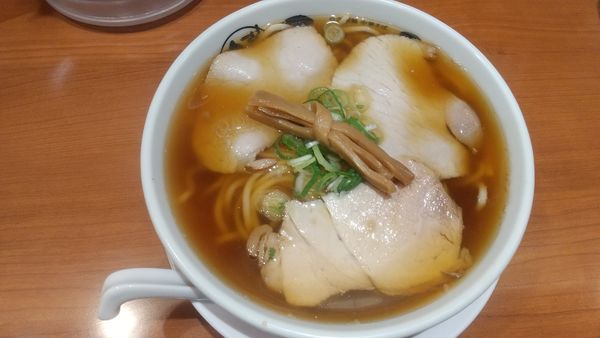 「あっさり煮干しそば850円」@中華そば ひらこ屋 東京ラーメンストリート店の写真