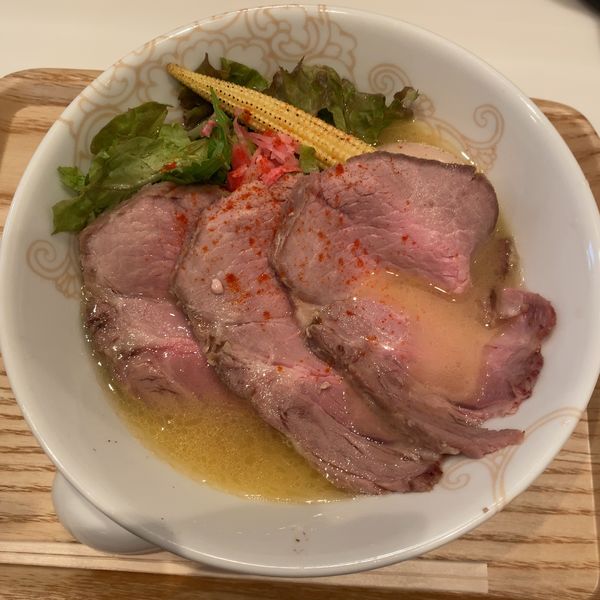 「【周年限定】鯛白湯らーめん1000円+特製+α」@麺や 彩～iro～の写真