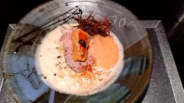 「白サーモン_940円」@サーモンnoodle3.0の写真