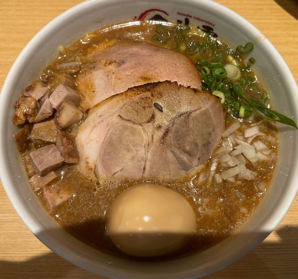 「黄雲(みそラーメン)」@ヌードルラボラトリー金斗雲 福岡空港店の写真