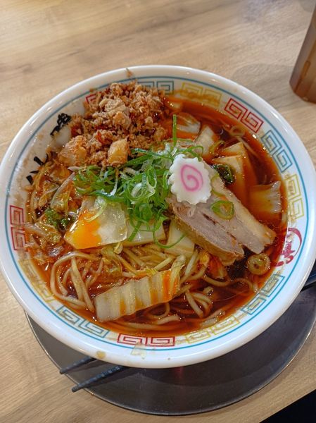 「ピリ辛炙り吟醤らーめん」@ハレノチ晴の写真