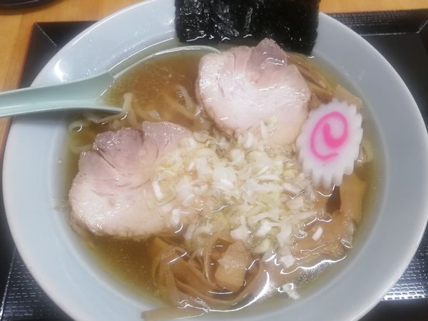 「手打ち中華そば¥650」@中華そば 香十の写真