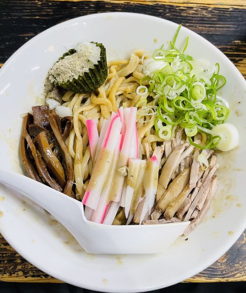 「まぜにぼ 900円」@長尾中華そば 西バイパス店の写真