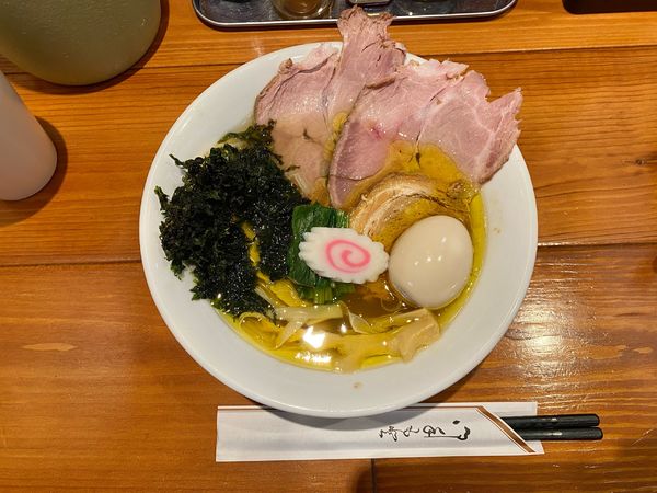 「特製塩そば」@麺屋 真心の写真